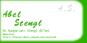 abel stengl business card